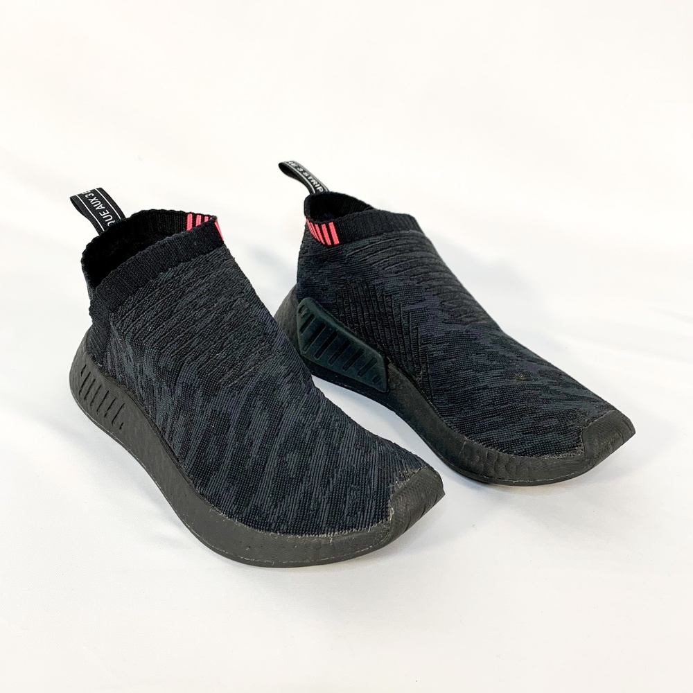 ADIDAS Originals NMD CS2 Primeknit Triple Black - Picture 2 of 6